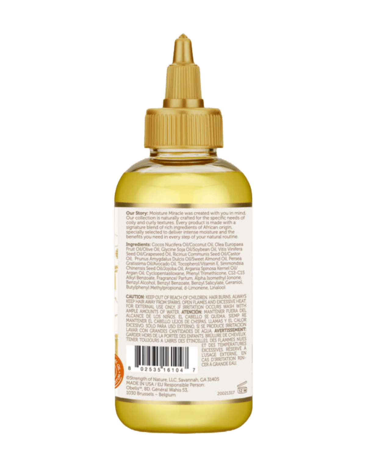 African Pride - Moisture Miracle 5 Essential Oil 4oz-Trends Beauty Australia