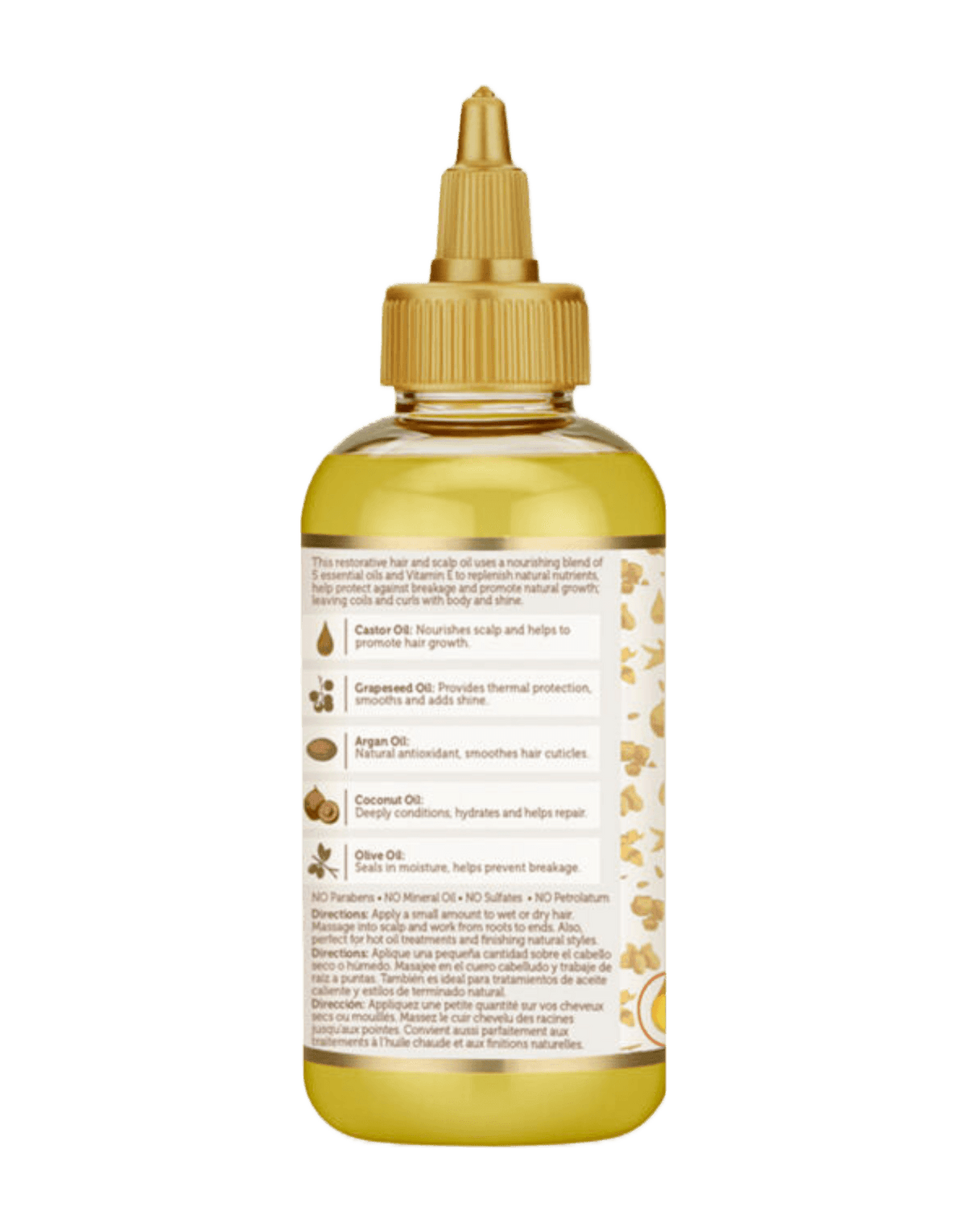 African Pride - Moisture Miracle 5 Essential Oil 4oz-Trends Beauty Australia