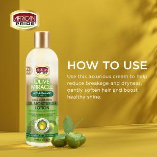 African Pride - Olive Miracle Growth Lotion 12oz-Trends Beauty Australia