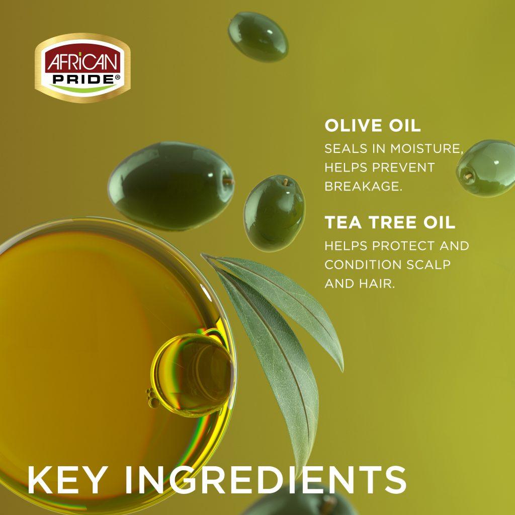 African Pride - Olive Miracle Magical Growth Sheen 8oz-Trends Beauty Australia