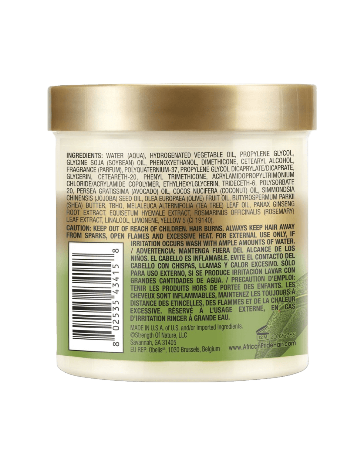 African Pride - Olive Miracle Leave-In Conditioner 15oz-Trends Beauty Australia
