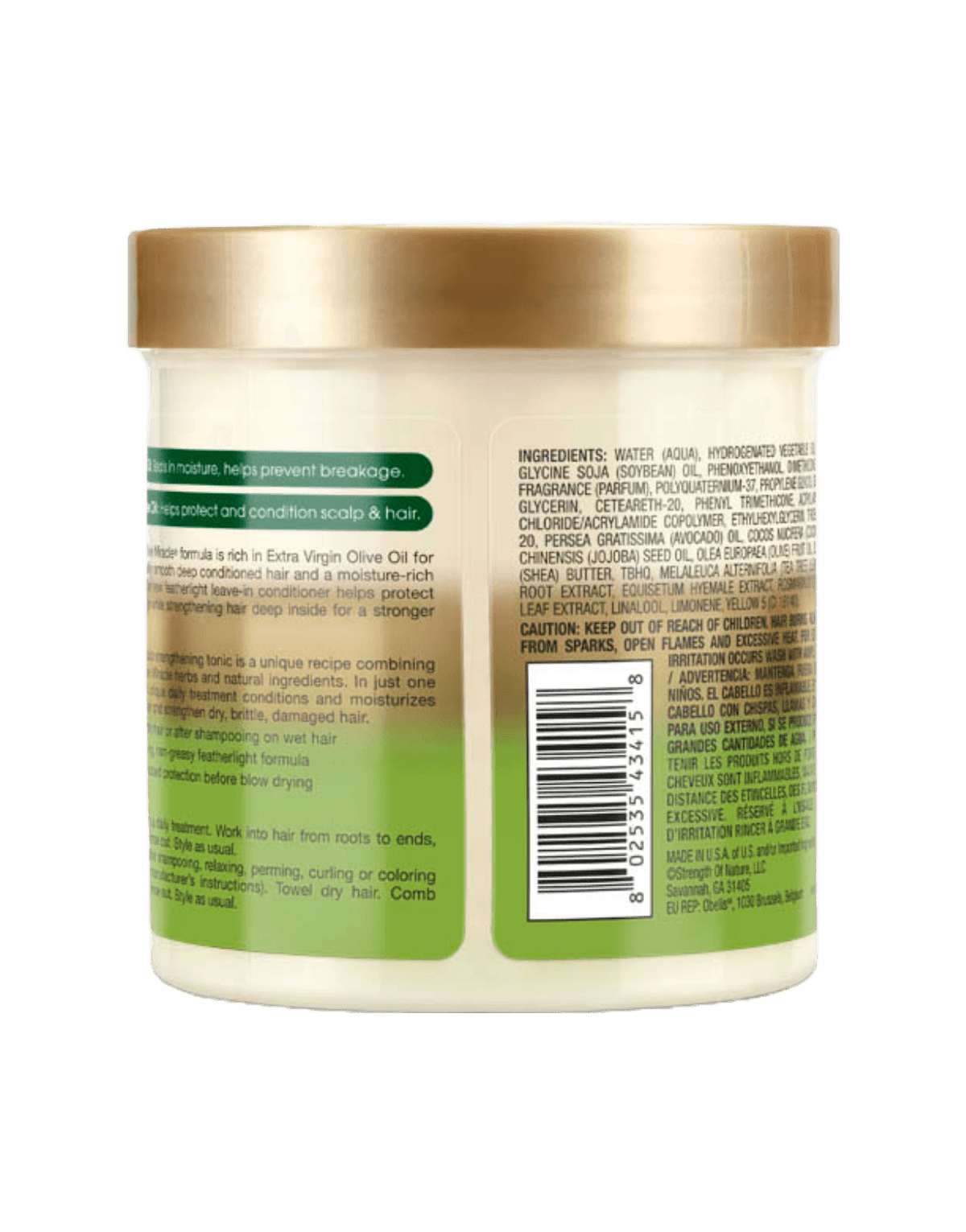 African Pride - Olive Miracle Leave-In Conditioner 15oz-Trends Beauty Australia
