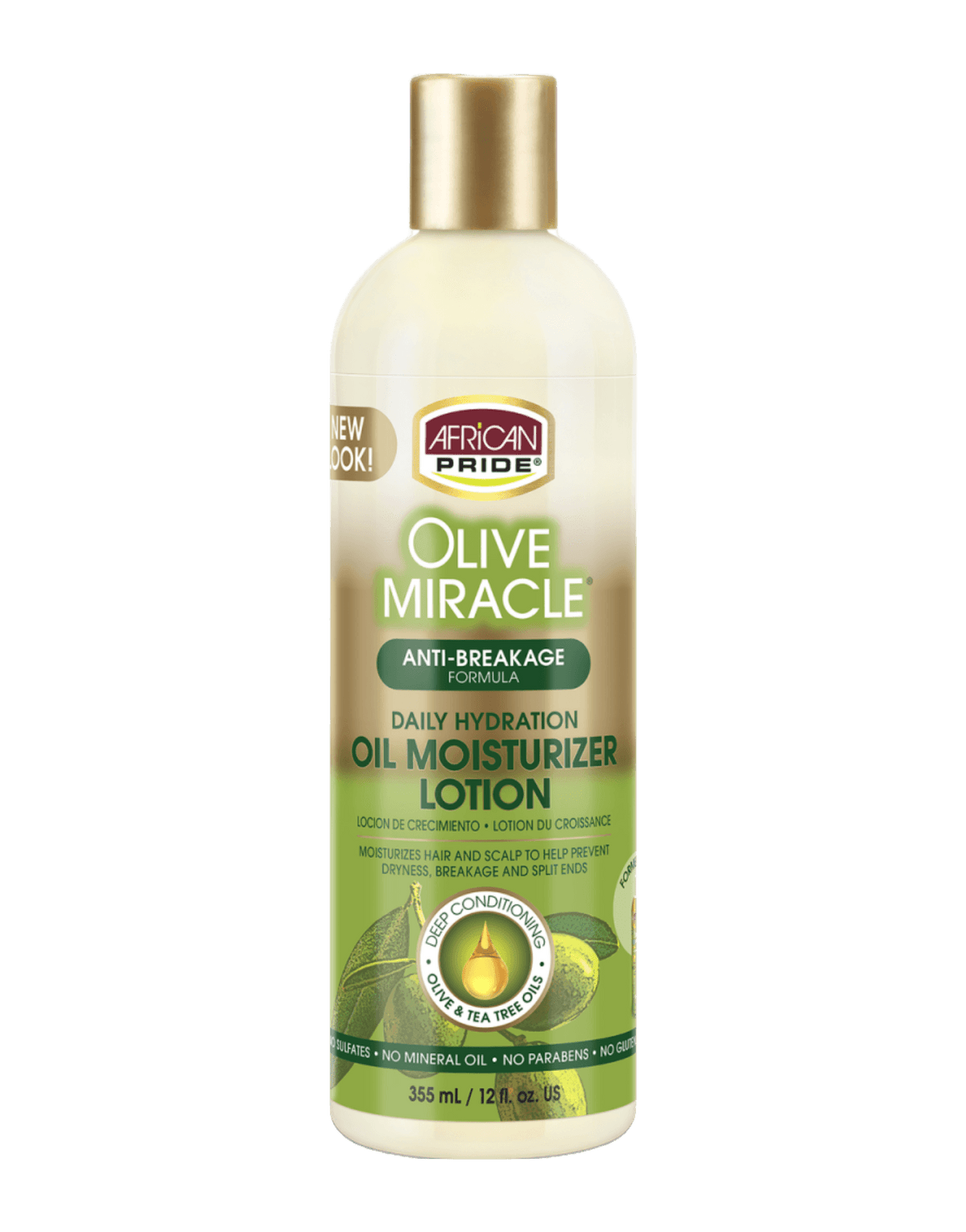 African Pride - Olive Miracle Growth Lotion 12oz-Trends Beauty Australia