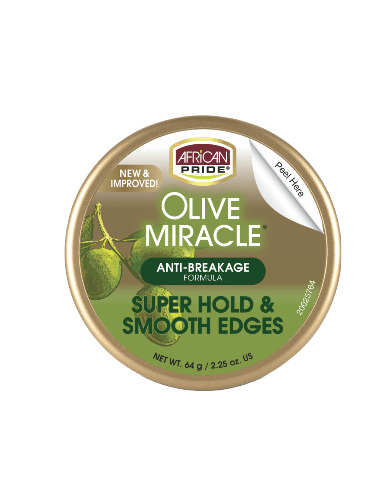 African Pride - Olive Miracle Super Hold & Smooth Edges 2.25oz-Trends Beauty Australia