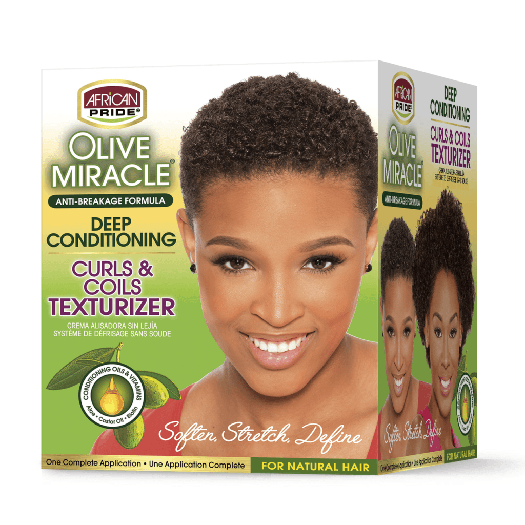 African Pride - Olive Miracle Texturizer Kit-Trends Beauty Australia