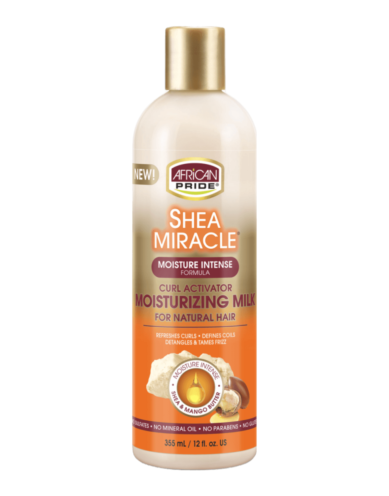 African Pride - Shea Butter Miracle Silky Hair Moisturiser 12oz-Trends Beauty Australia