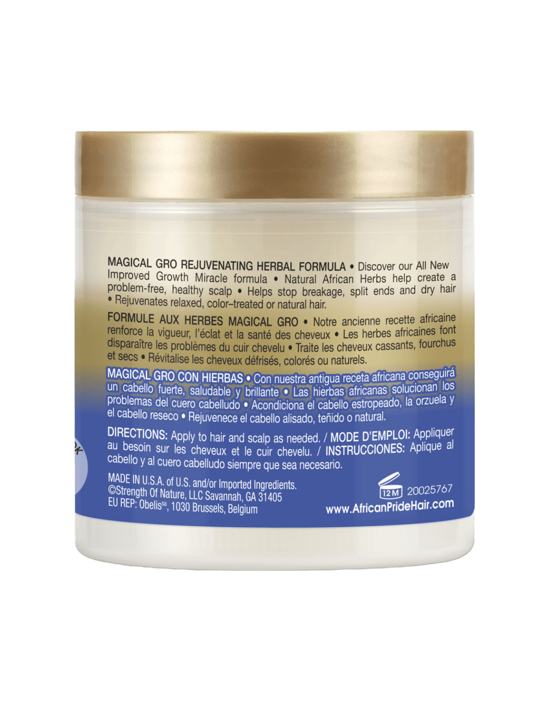 African Pride - Magical Gro Rejuvenating Herbal Formula 5.3oz-Trends Beauty Australia