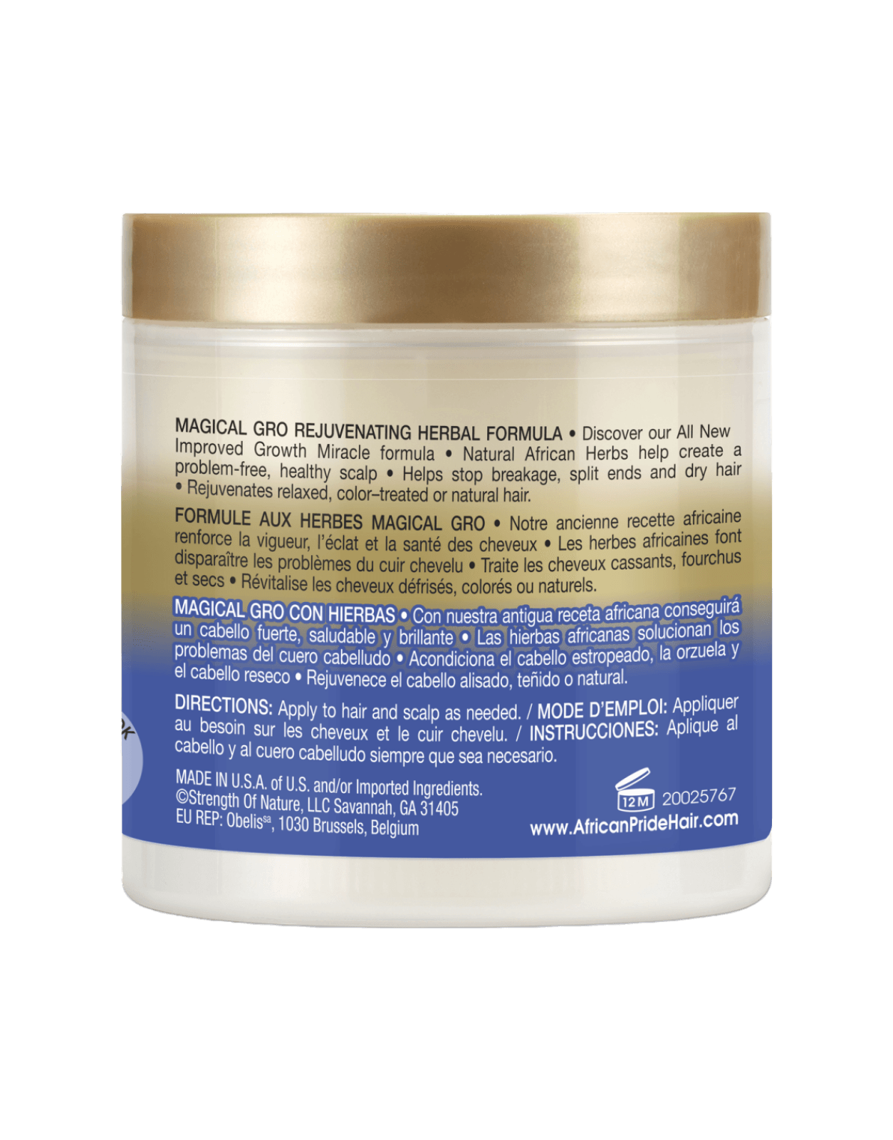 African Pride - Magical Gro Rejuvenating Herbal Formula 5.3oz-Trends Beauty Australia