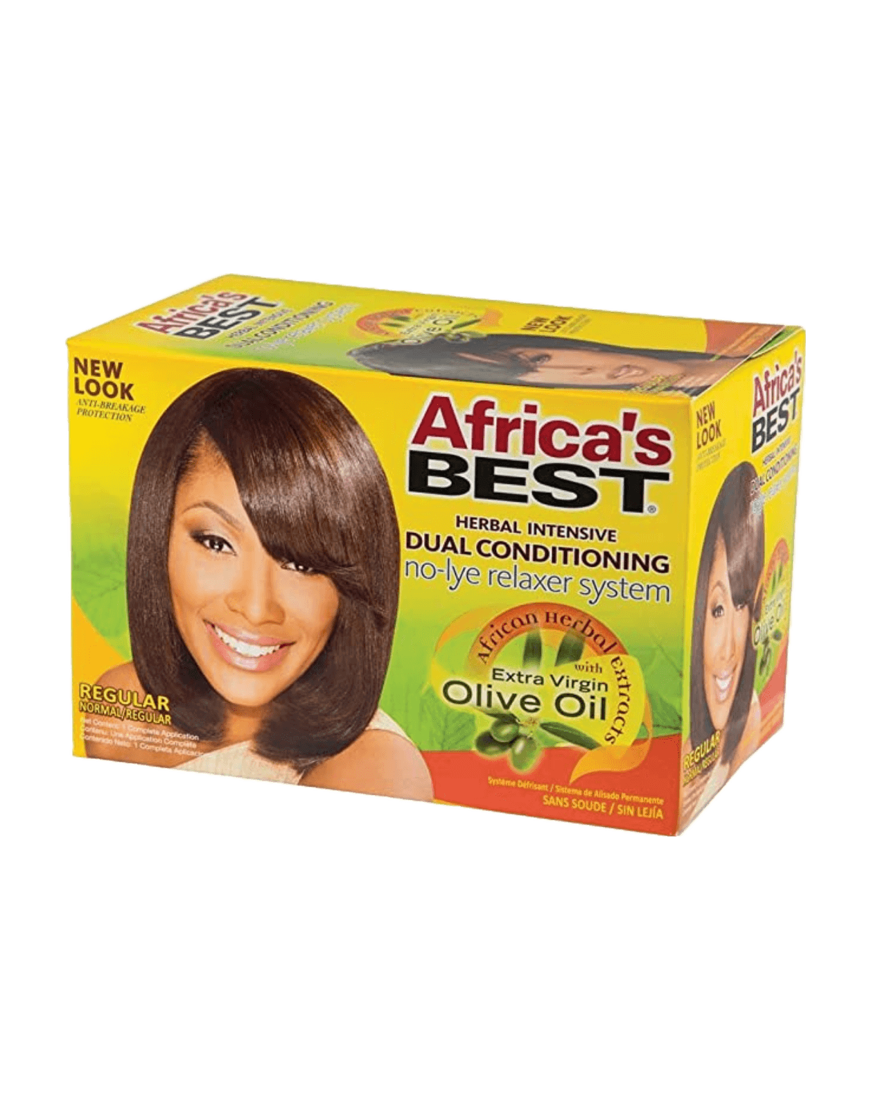 Africa’s Best - Dual Conditioning No-Lye Relaxer Kit (Regular)-Trends Beauty Australia