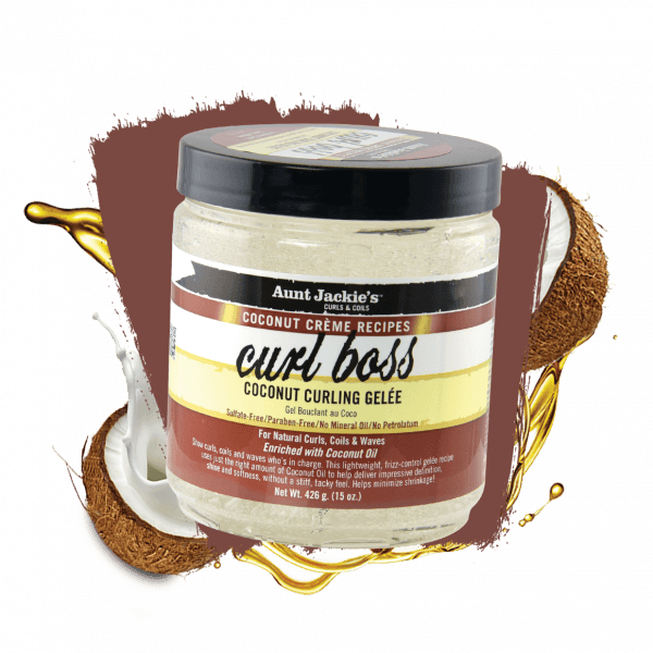 Aunt Jackie’s Coconut Creme - Curl Boss Coconut Curling Gelée-Trends Beauty Australia