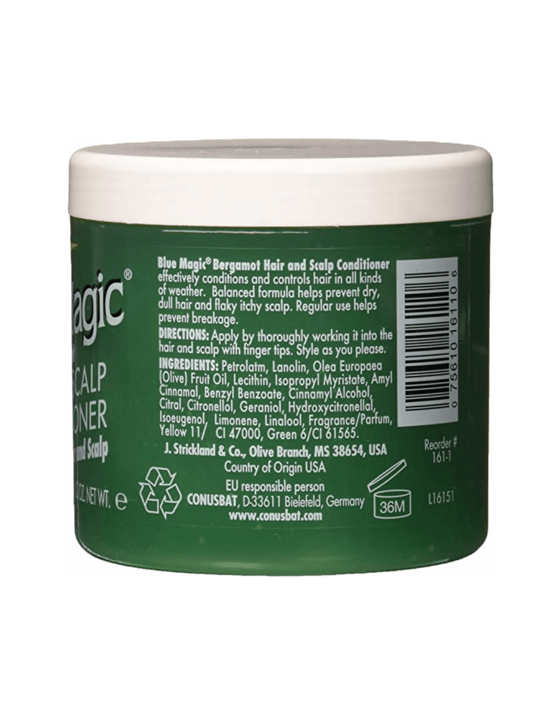 Blue Magic - Bergamot Hair and Scalp Conditioner-Trends Beauty Australia