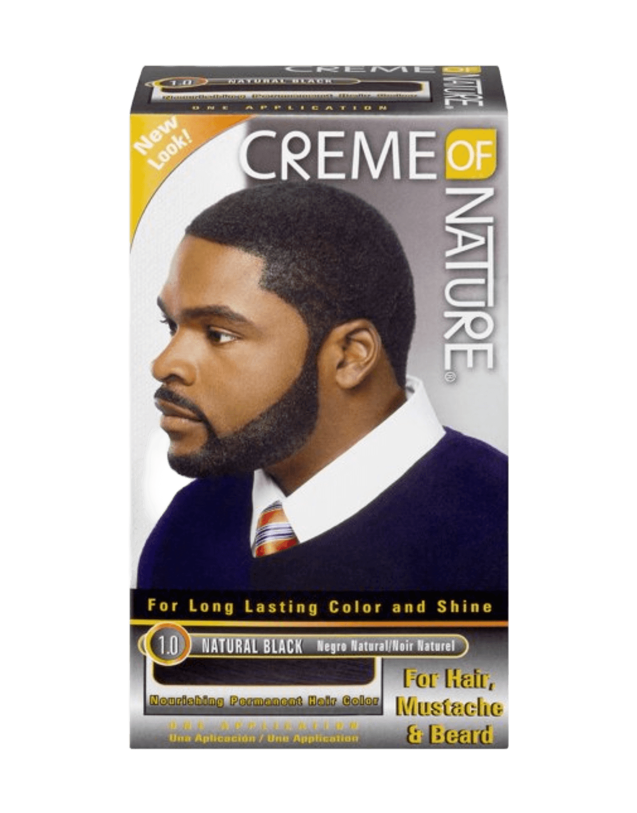 Creme of Nature - Mens Hair Color (Natural Black)-Trends Beauty Australia