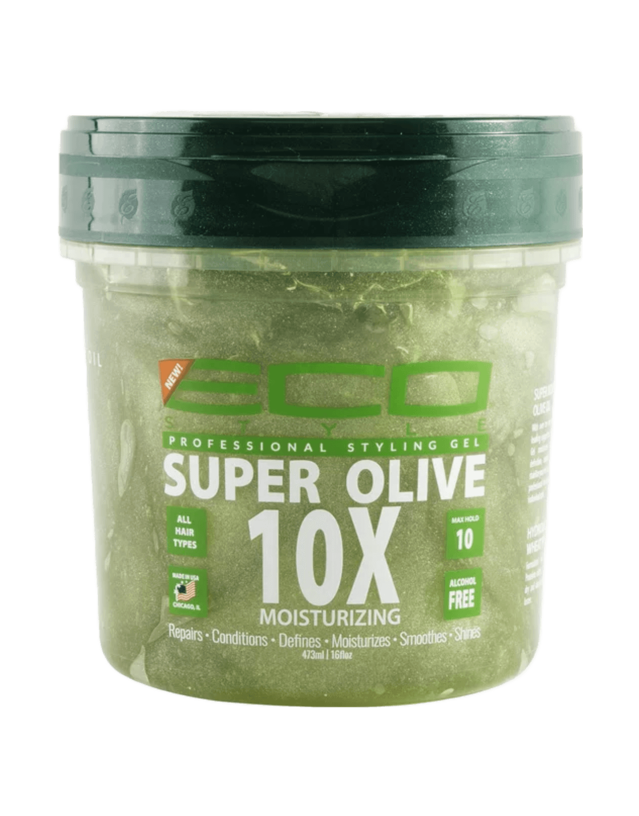 ECO - Super Olive Oil 10X Moisturising Styling Gel-Trends Beauty Australia