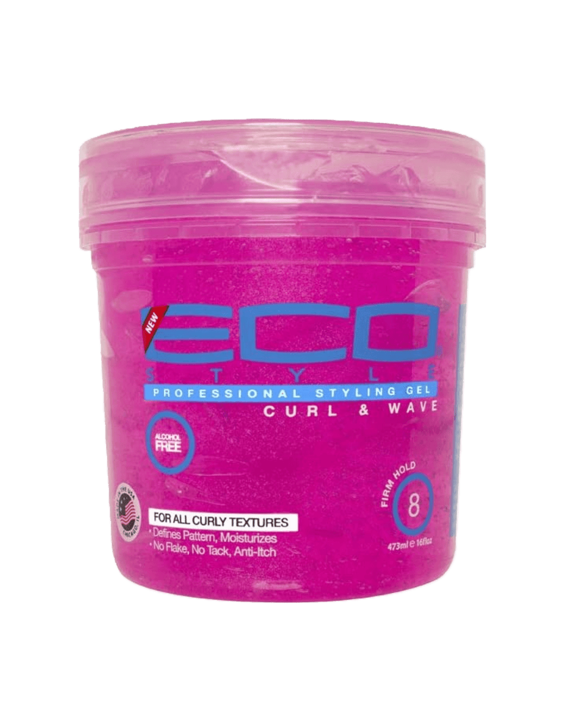 ECO - Curl & Wave Styling Gel (Pink)-Trends Beauty Australia