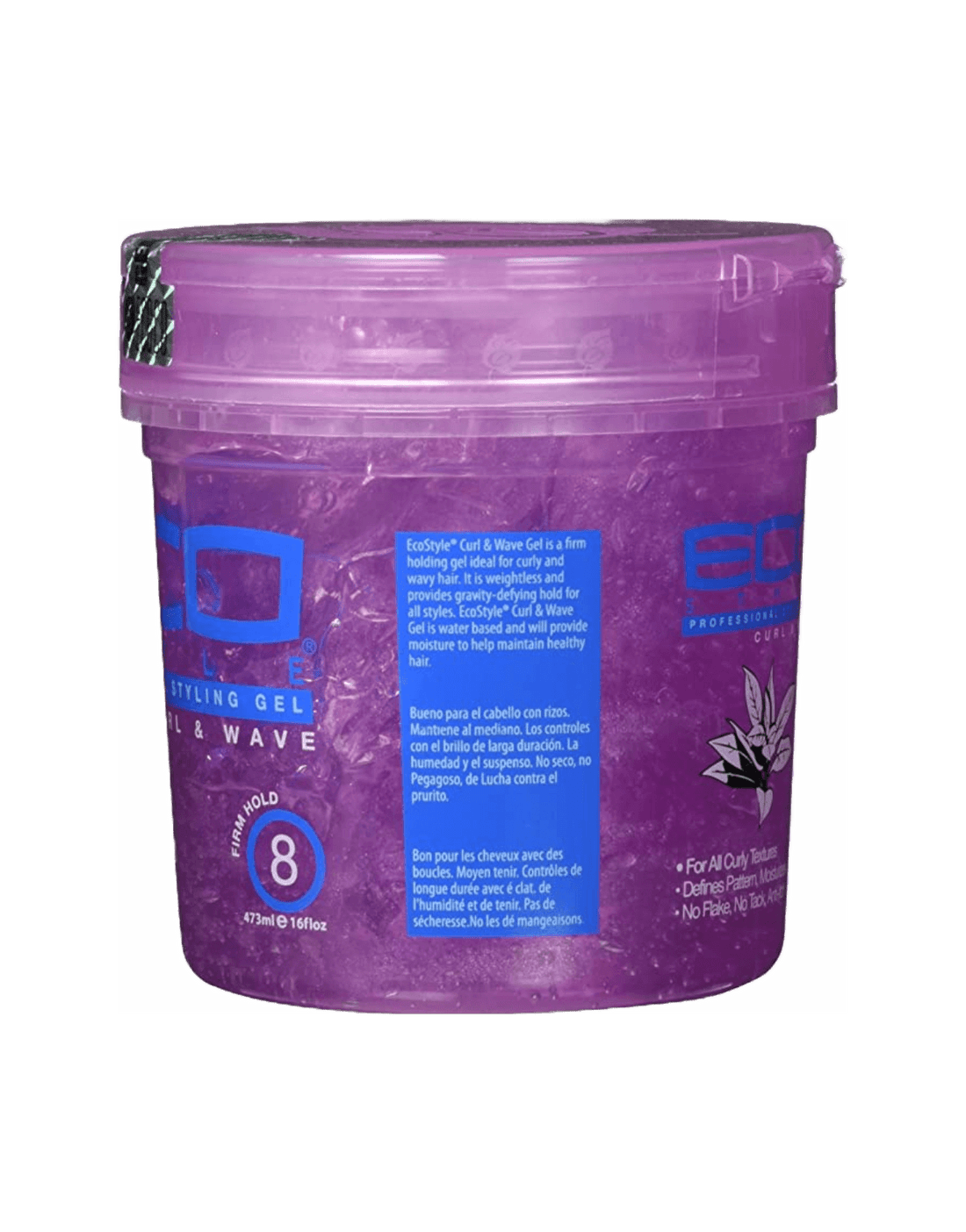 ECO - Curl & Wave Styling Gel (Pink)-Trends Beauty Australia