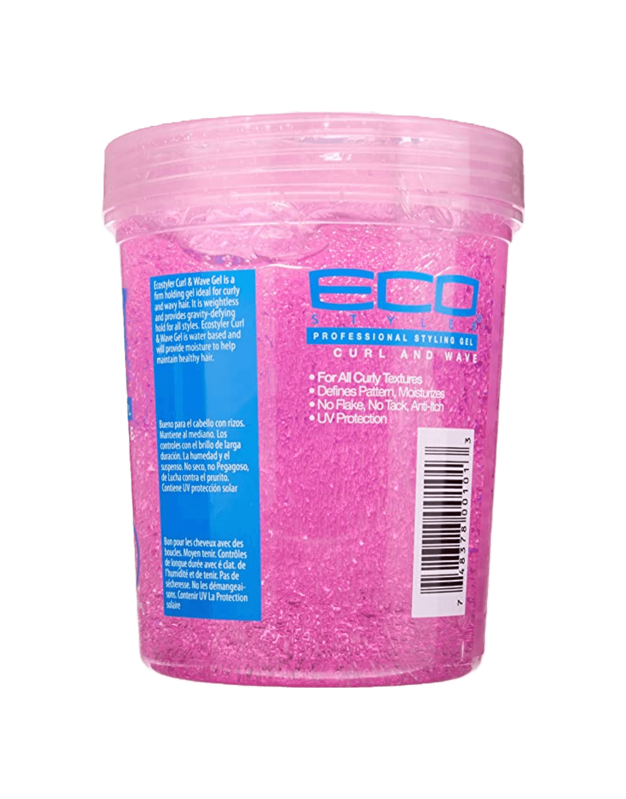 ECO - Curl & Wave Styling Gel (Pink)-Trends Beauty Australia