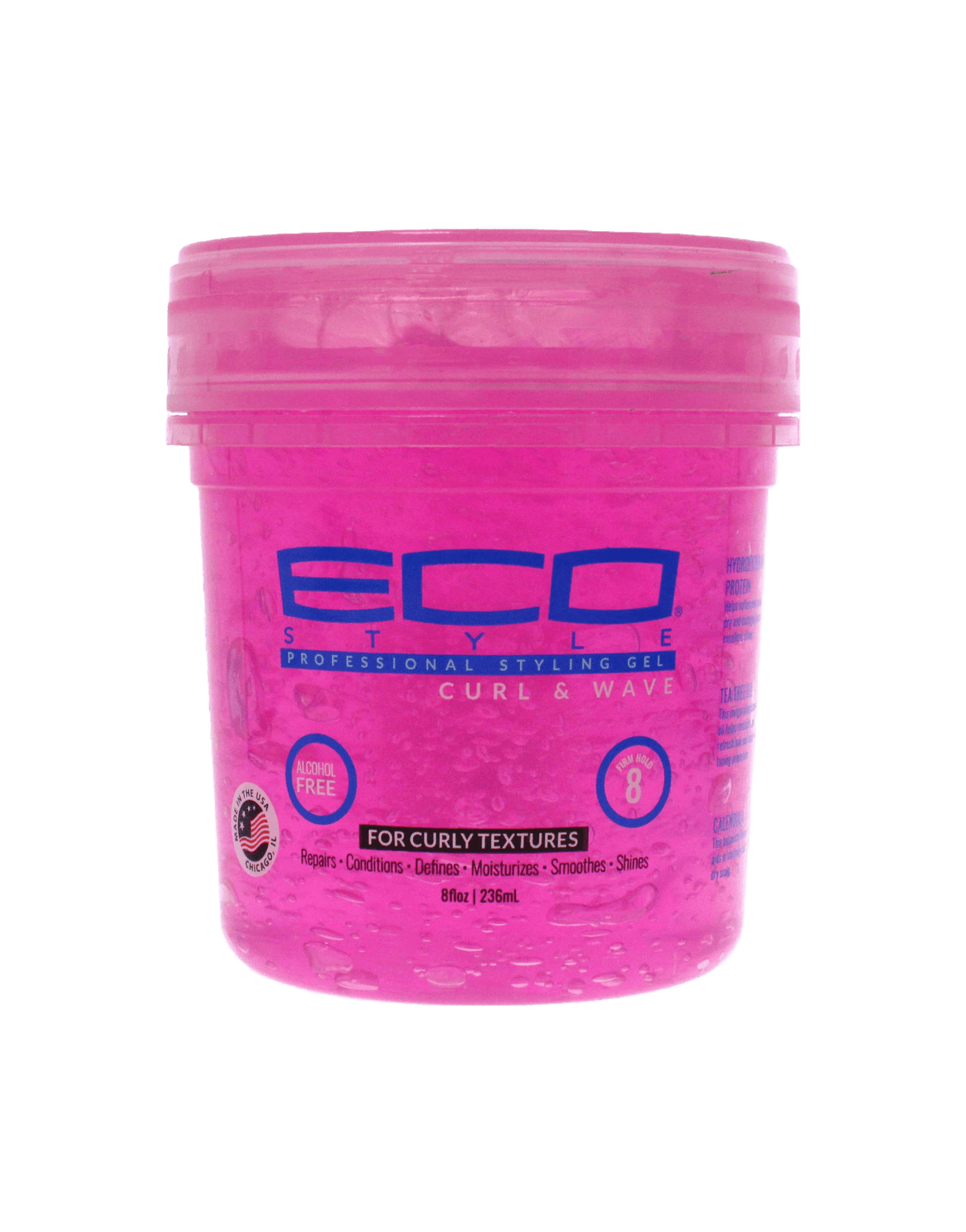 ECO - Curl & Wave Styling Gel (Pink)-Trends Beauty Australia