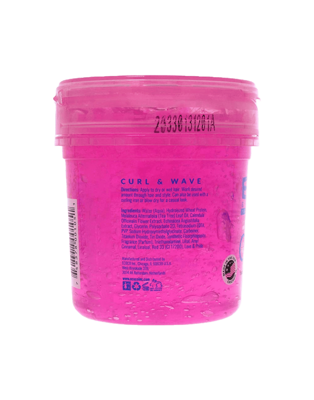 ECO - Curl & Wave Styling Gel (Pink)-Trends Beauty Australia