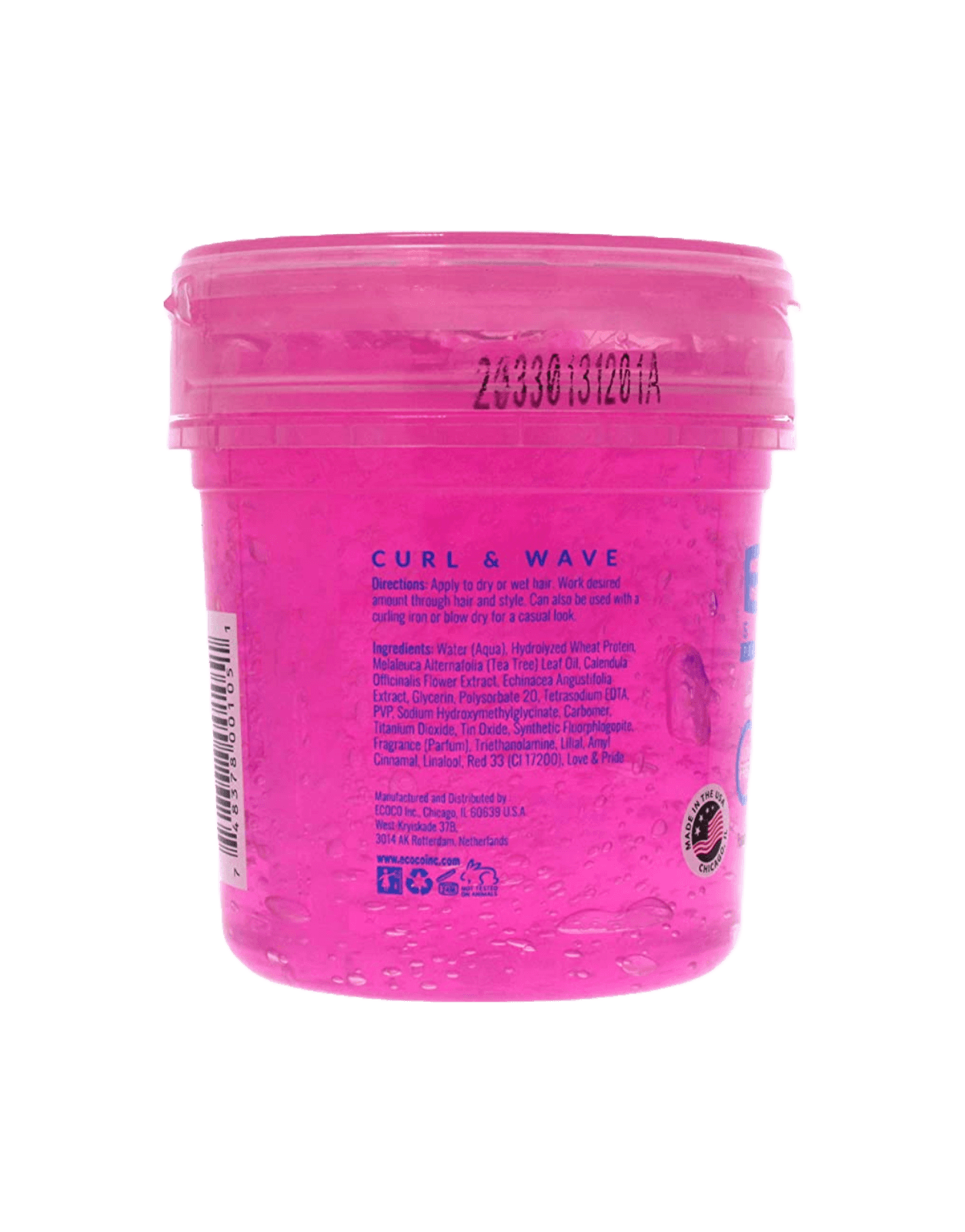 ECO - Curl & Wave Styling Gel (Pink)-Trends Beauty Australia