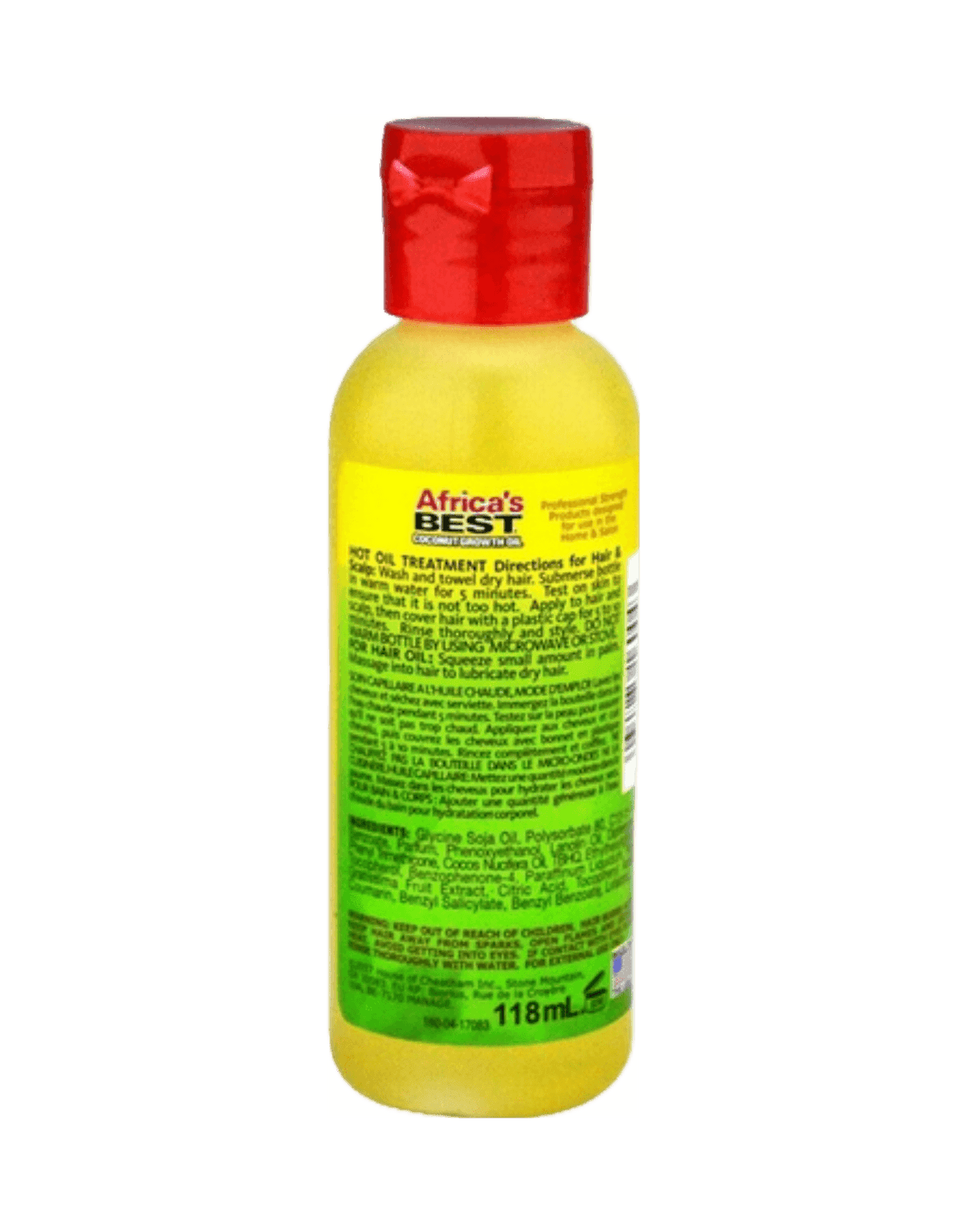 Africa's Best - Coconut Growth Oil 4oz-Trends Beauty Australia