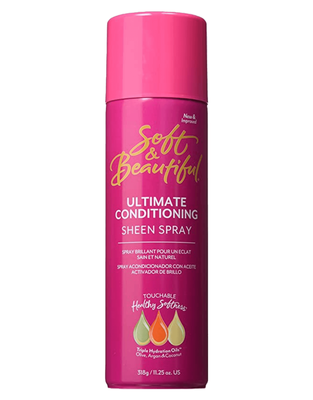 Soft & Beautiful - Oil Sheen Conditioning Spray-Trends Beauty Australia
