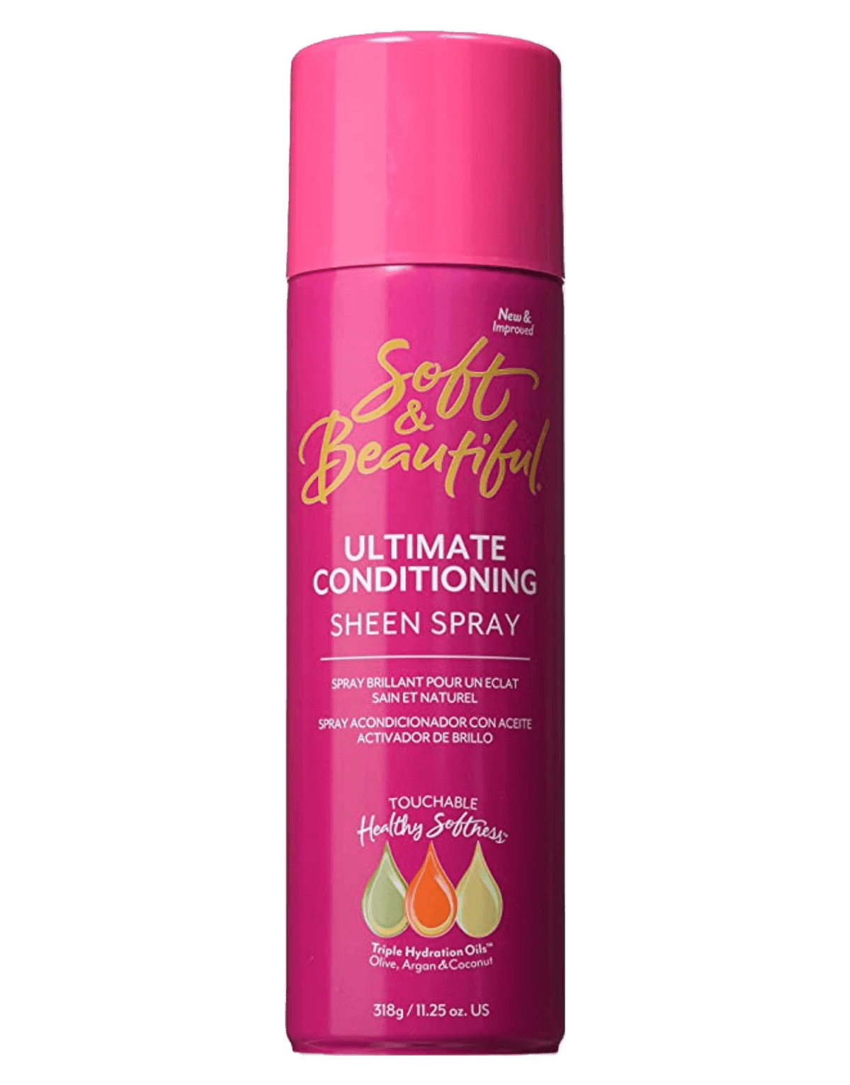 Soft & Beautiful - Oil Sheen Conditioning Spray-Trends Beauty Australia
