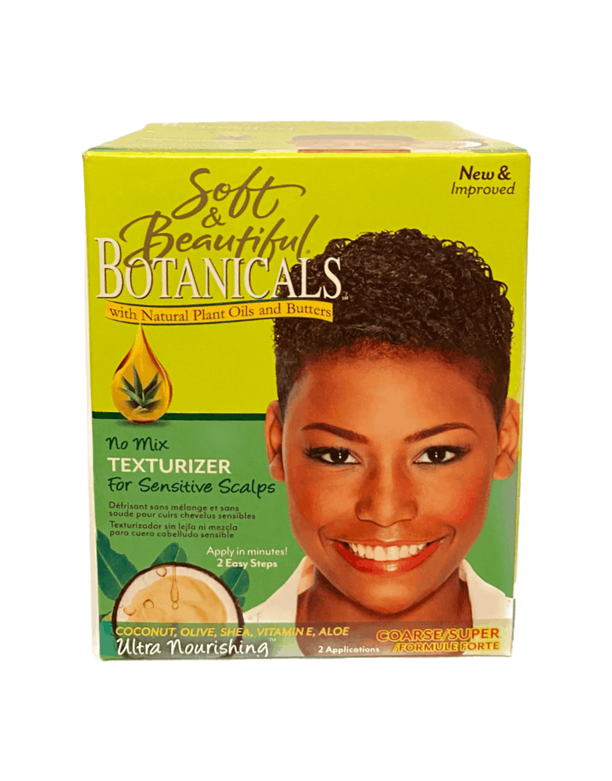 Soft & Beautiful - Botanicals No-Mix 2-App Texturiser Kit (Coarse)-Trends Beauty Australia